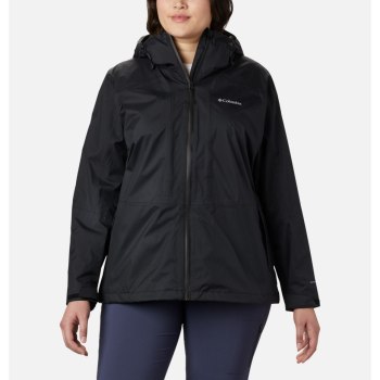 Columbia Ženske Jakne - Windgates Plus Size Crne | OYRN-62973